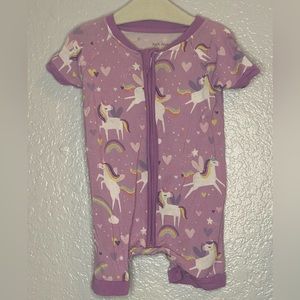 Little Sleepies Shorty Romper 3-6 months